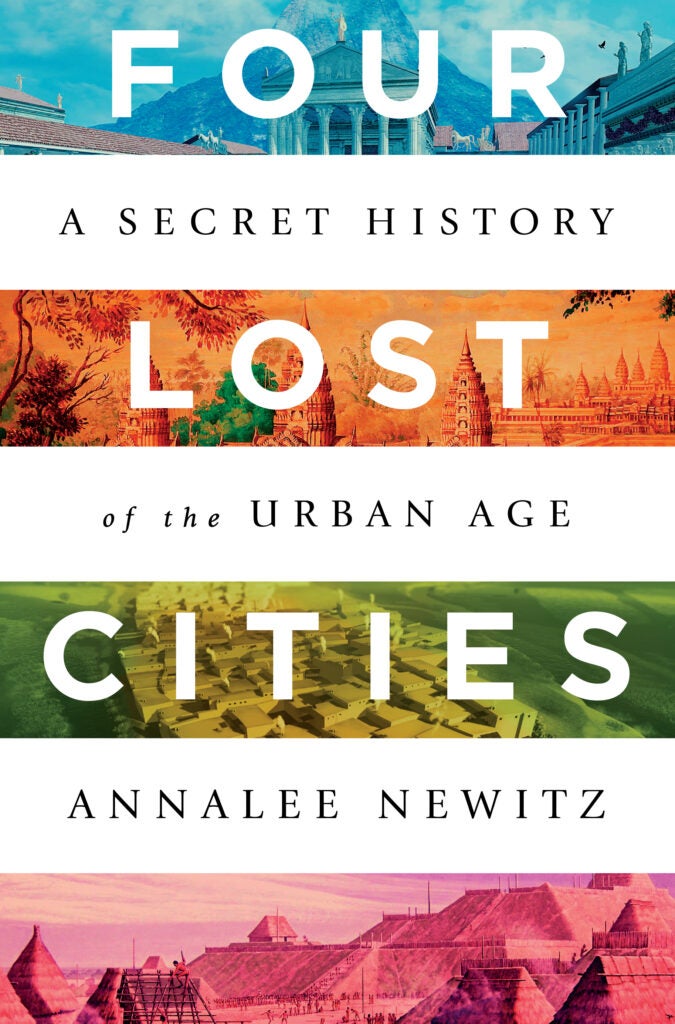 Cover of Four Lost Cities by Annalee Newitz.