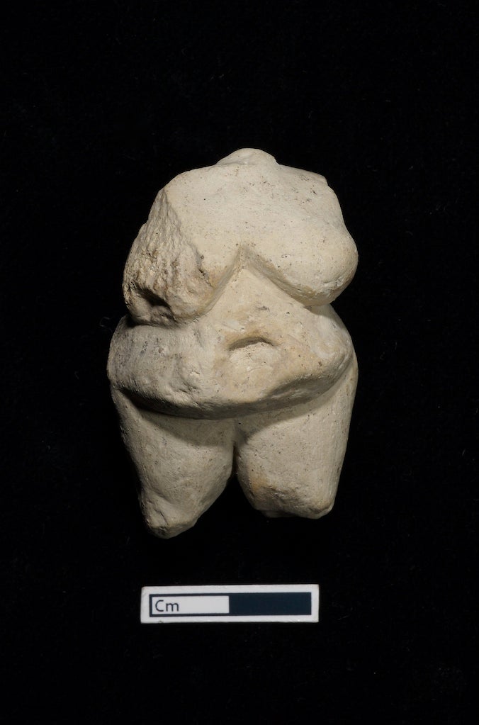 Çatalhöyük female figurine.