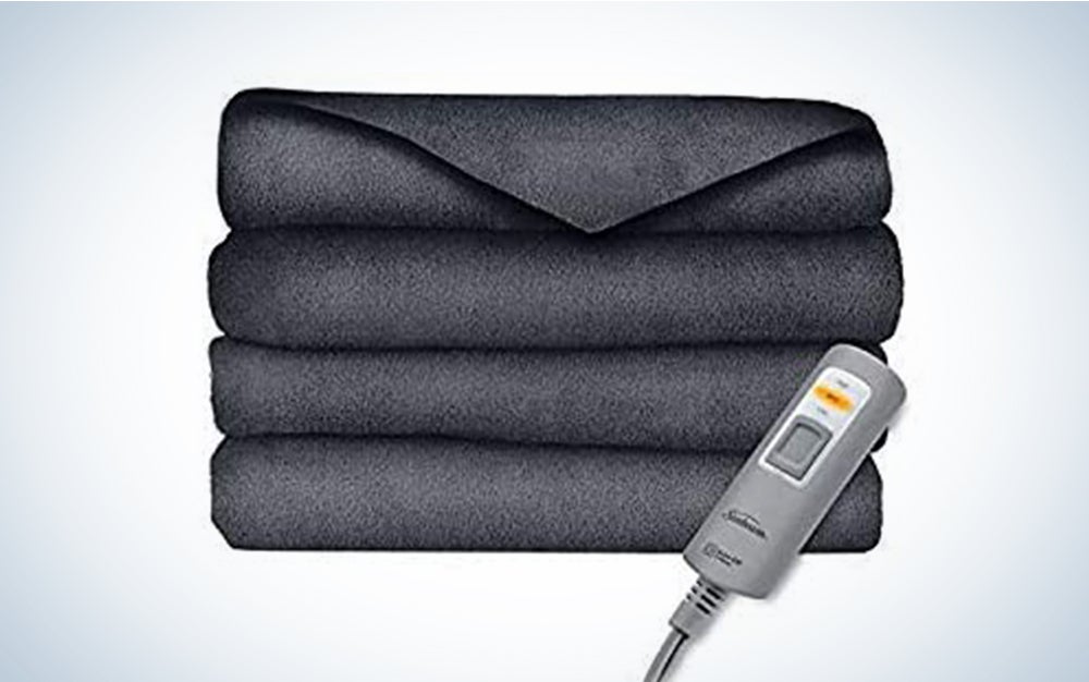 Sunbeam Premium Electric Heated Throw Blanket