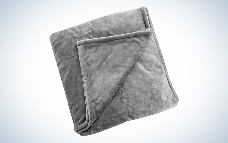 Brookstone N-A-P Cozy Plush Heated Blanket