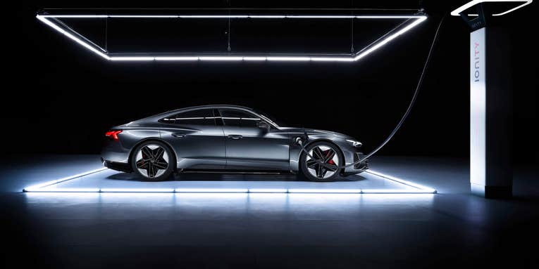 Audi’s e-Tron GT charges up fast, but turns even faster