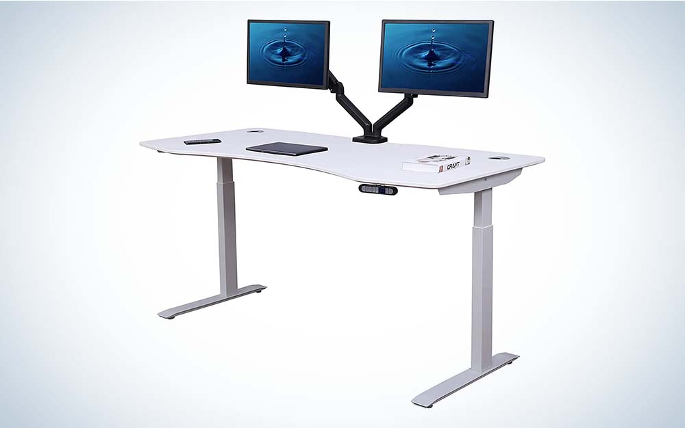 The ApexDesk Elite Series Adjustable Standing Desk is the best overall.