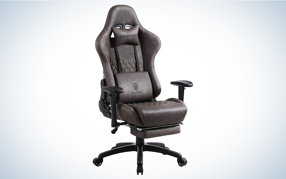 Dowinx Gaming Chair Ergonomic Retro Style Recliner