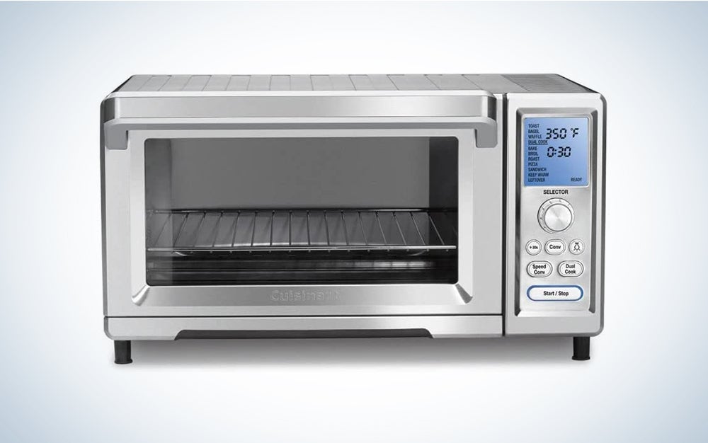 A product photo of the Cuisinart TOB-260n1 Chef’s Convection Toaster Oven
