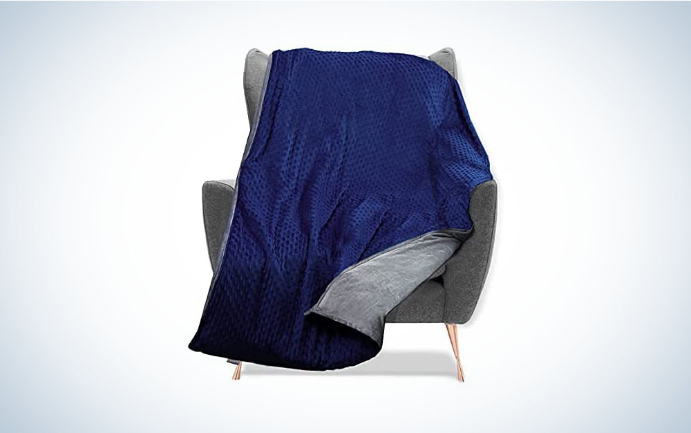 The Quility Weighted Blanket with Soft Cover is the best overall.