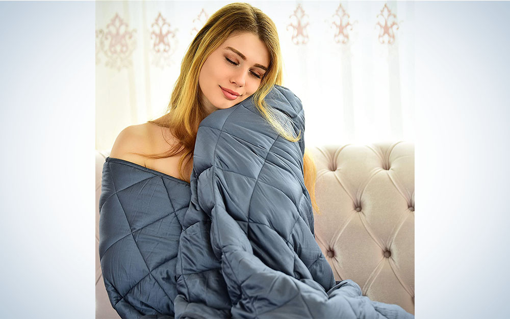 The WONAP Cooling Weighted Blanket is the best for couples