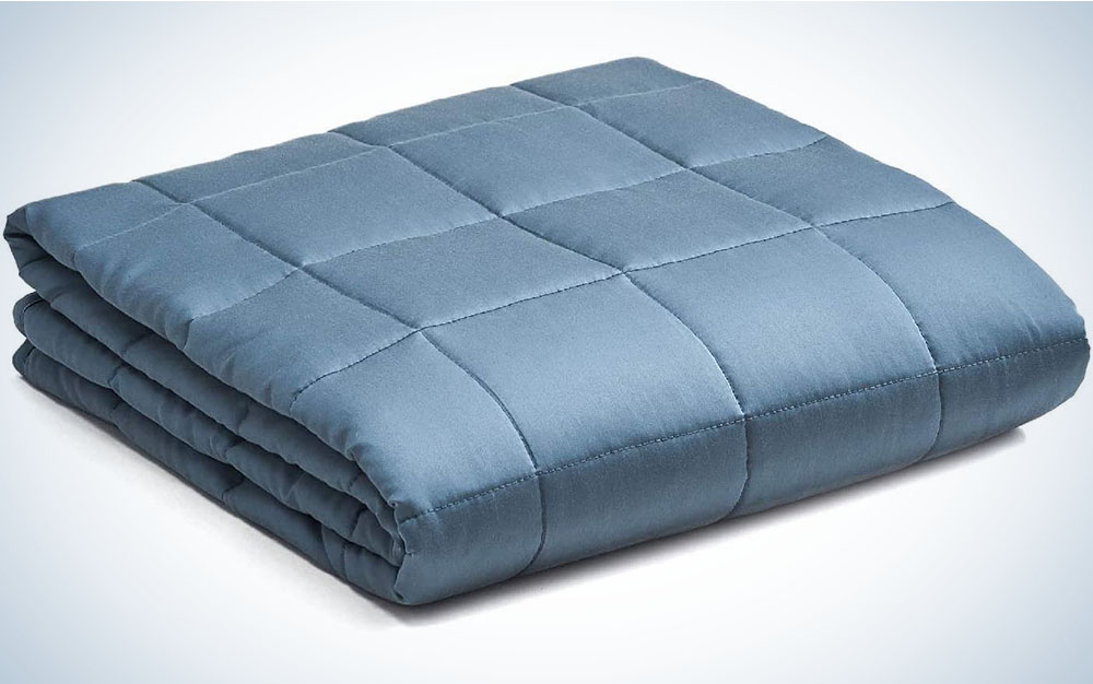 YnM Bamboo Weighted Blanket is the best cooling