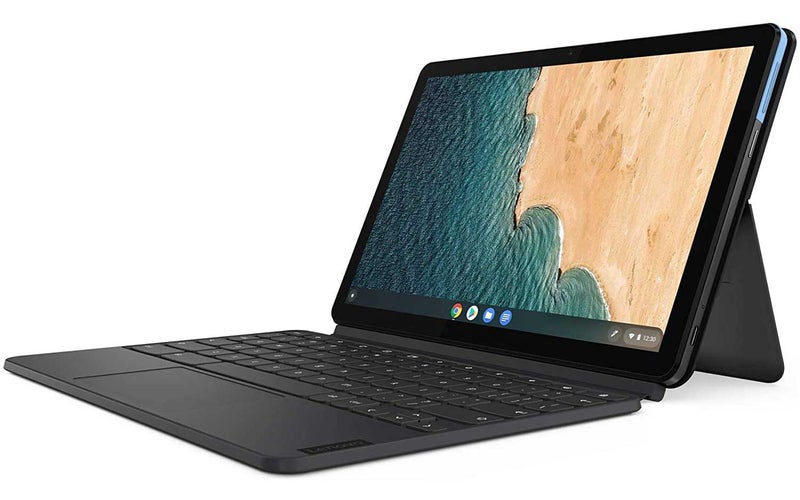Lenovo IdeaPad Duet Chromebook 10.1 Inch FHD 2-in-1 Laptop - (MediaTek P60T, 4 GB RAM, 64 GB eMCP, Chrome OS)