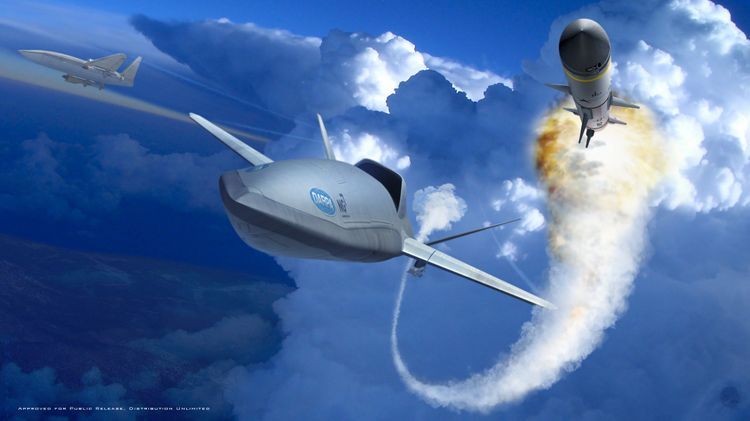 A concept for an armed drone from Northrop Grumman.