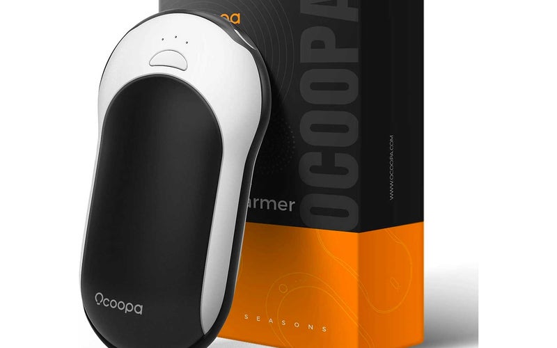 OCOOPA Hand Warmers Rechargeable, 10000mAh Battery Powered, 3 Levels Heating Electric Hand Warmer, USB Body Warmer Battery Powered Great for Camping, Hunting, Warm Gift