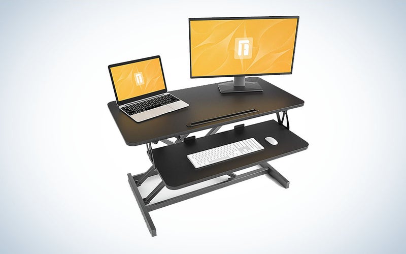 Standing Desk with Height Adjustable â FEZIBO