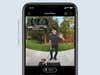 Ring Video Doorbell Pro 2 view of a person with a dog at the door.
