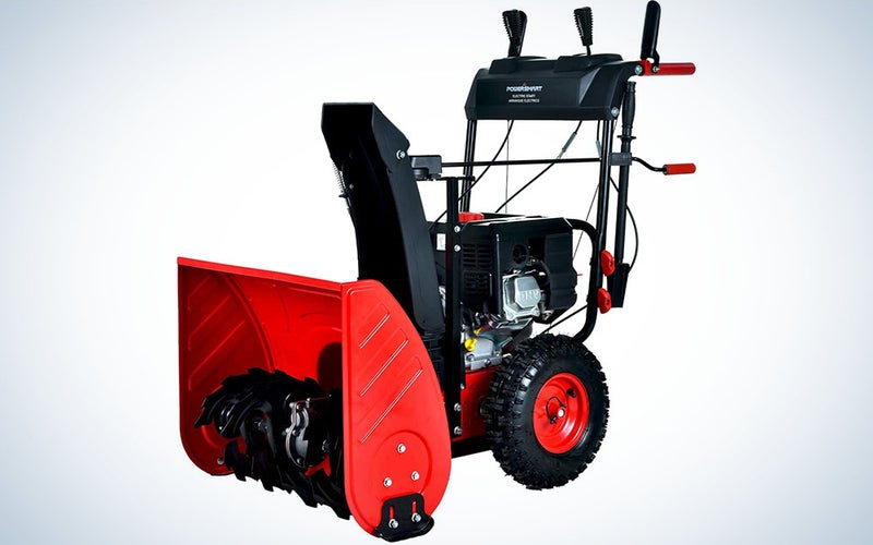 The PowerSmart Two Stage Snow Blower is the best two-stage