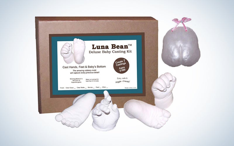 ProduLuna Bean Deluxe 3D Prints Baby Casting Kit