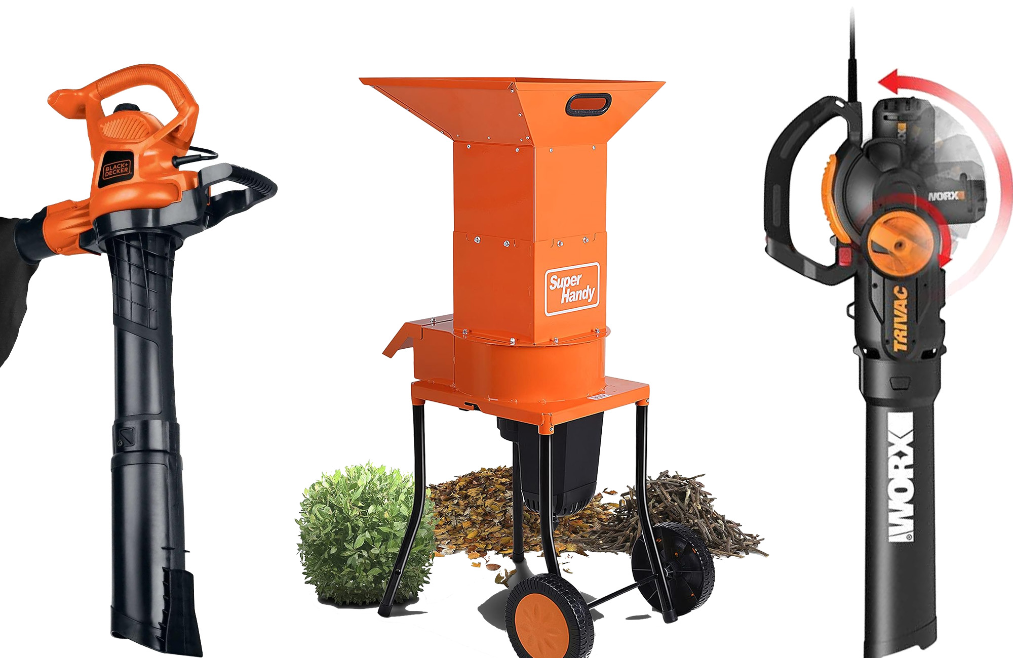 This Black + Decker 3-In-1 Blower, Vacuum And Mulcher Will Tackle