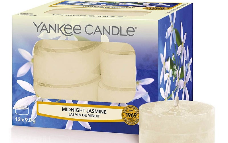 Yankee Candle Tea Light Scented Candles Midnight Jasmine