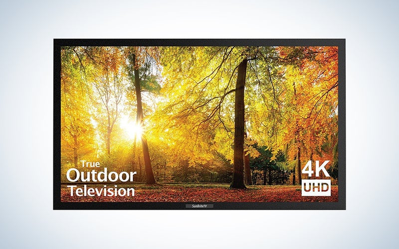 SunBriteTV SE 43 英寸防风雨户外电视出色的音质