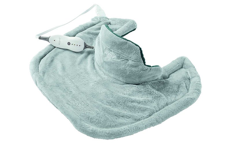 Sunbeam Heating Pad for Neck & Shoulder Pain Relief | Standard Size Renue, 4 Heat Settings with Auto Shutoff