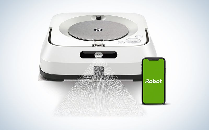 iRobot Braava Jet M6 (6110) Ultimate Robot Mop is the best robot and mop combo with smart charging.