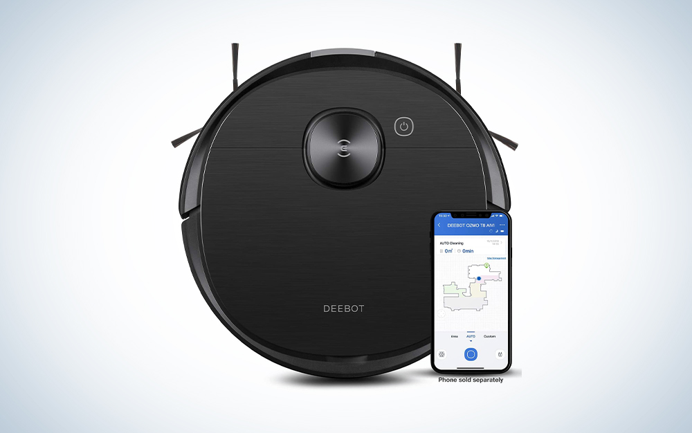 Ecovacs Deebot T8 AIVI Robot Vacuum Cleaner is one of the best robot vacuum and mop models.