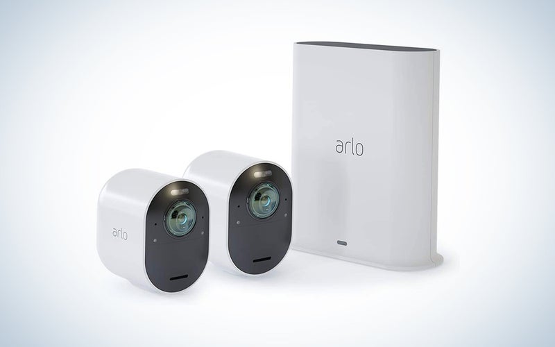 Arlo Ultra 2 Spotlight 2 Camera Kit is one of the best home security cameras.