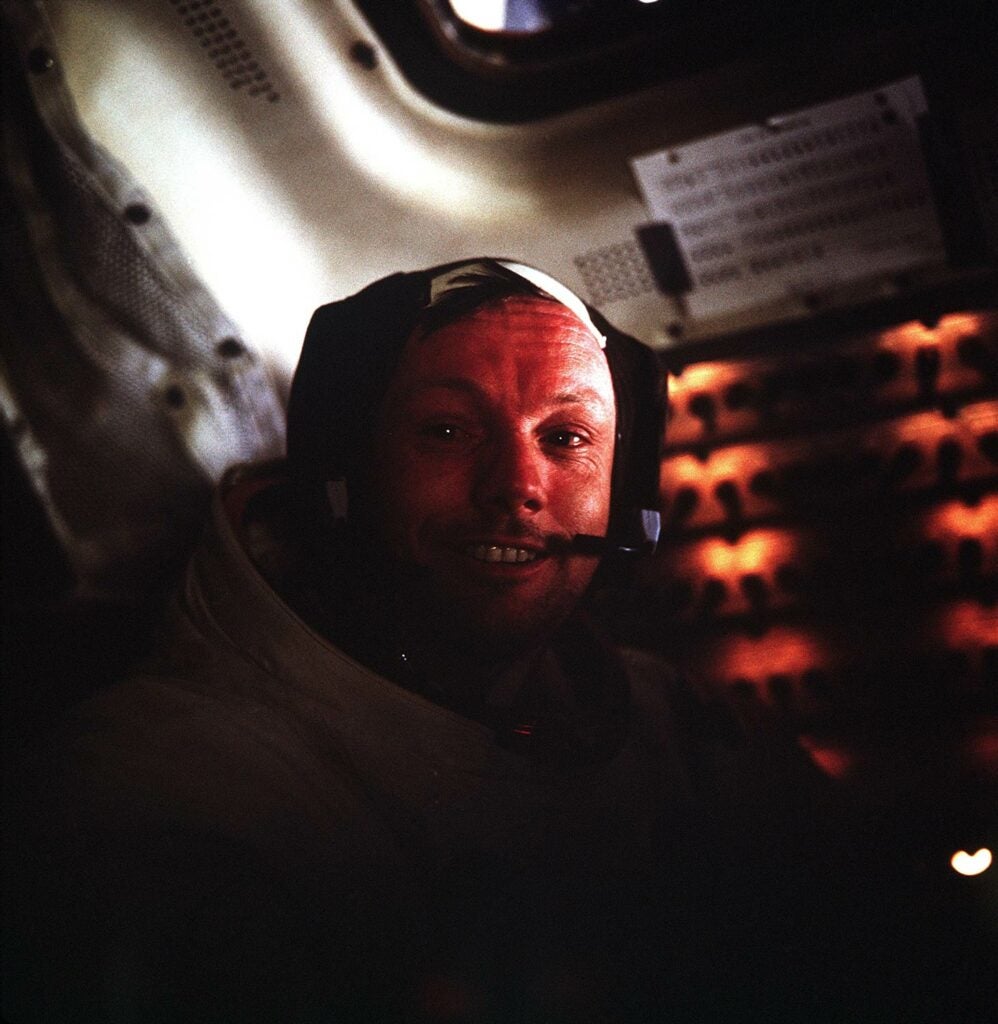 Astronaut Neil A. Armstrong