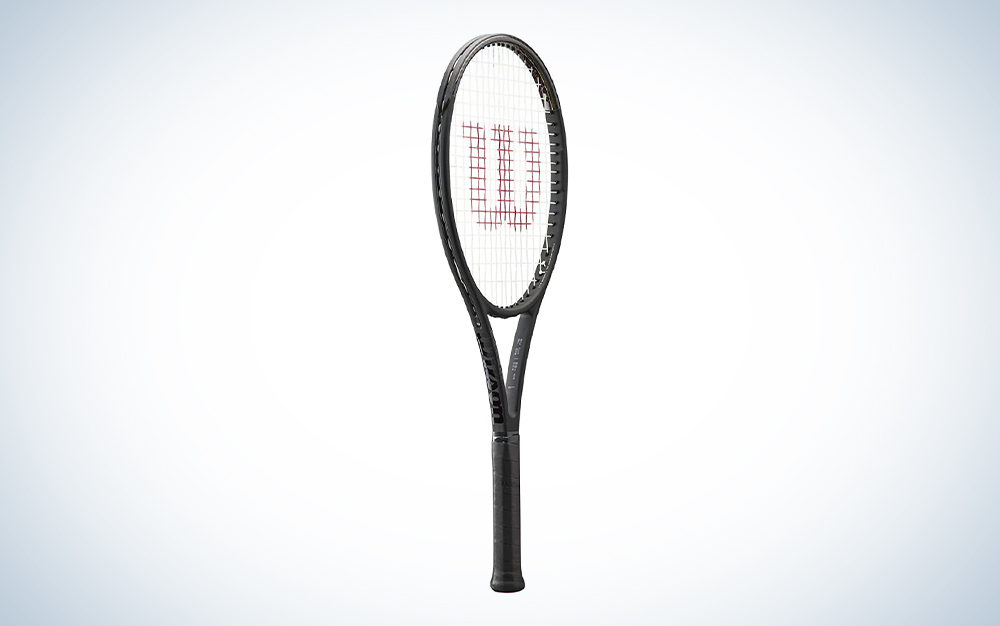 black wilson tennis racket