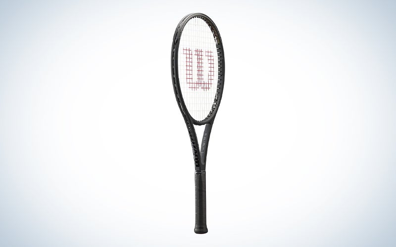 black wilson tennis racket