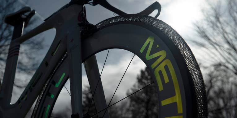 These airless bike tires rely on a metal alloy designed for NASA rovers