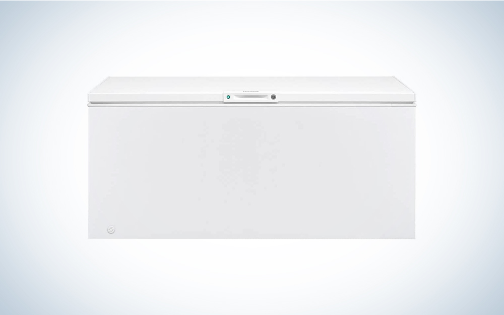 large Frigidaire freezer chest