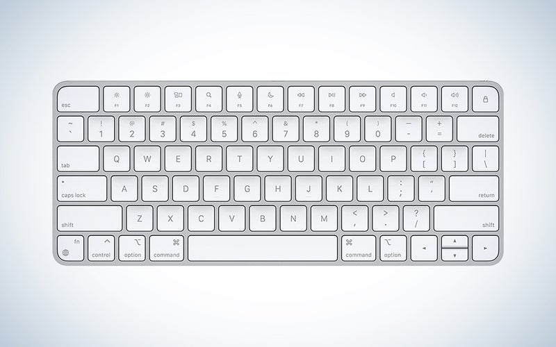 A product photo of the Apple Magic Keyboard