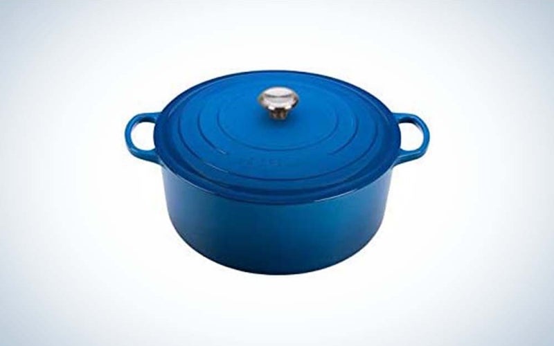 The Le Creuset Round Dutch Oven is the best serving bowl that's a dutch oven.