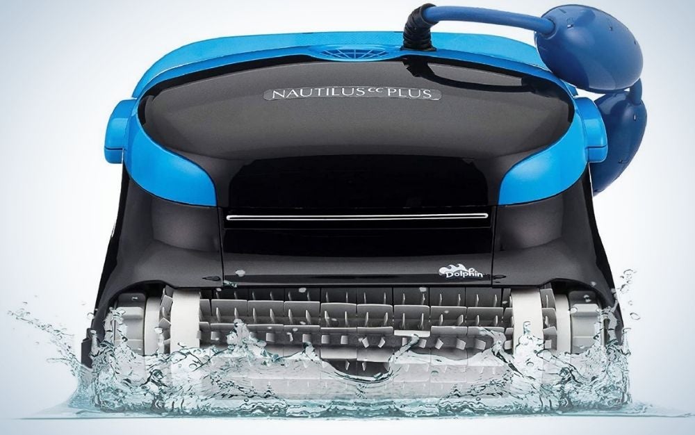 Nautilus CC Plus blue and black above ground pool vacuum cleaner