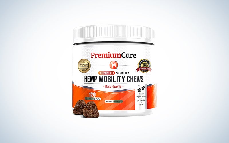 hemp mobility treat container