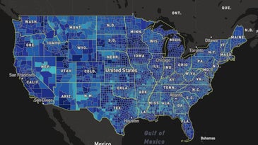 The FCC broadband coverage map