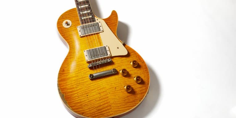 Gibson built a laboratory to give new electric guitars a vintage look and feel