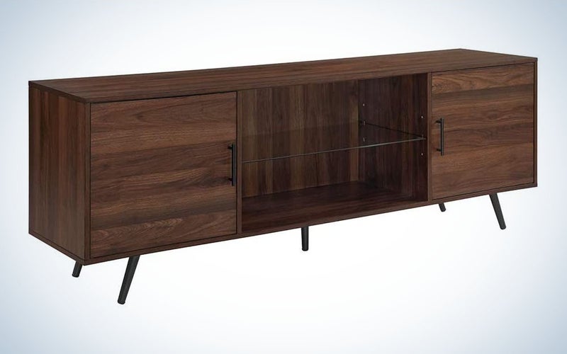 The Walker Edison Englewood TV Stand is the best for large TV's