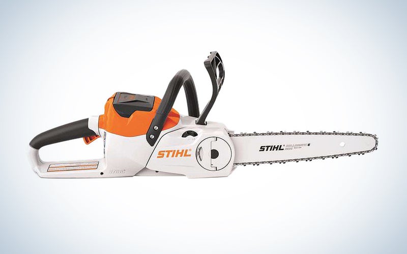 The STIHL MSA 140 C-B 12 in. 36 V Battery Chainsaw is the best overall chainsaw