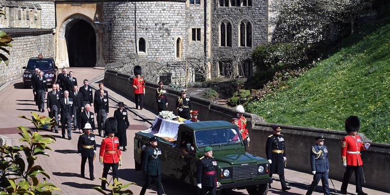 Prince Philip’s hearse was a ‘very British SUV,’ designed by the royal himself