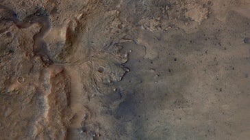 The Mars Jezero crater