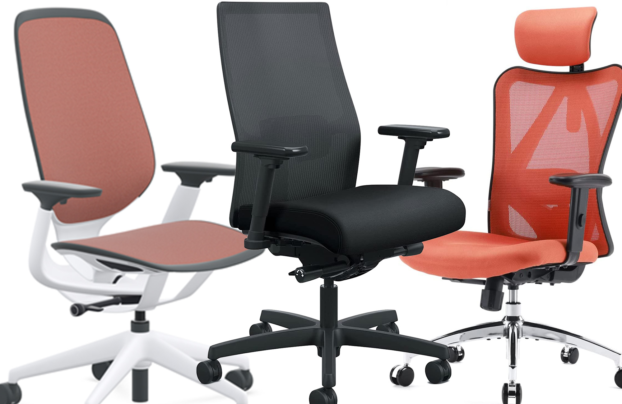 FREE DESK MAT* Sihoo M18 Ergonomic Fabric Office Chair with Legrest