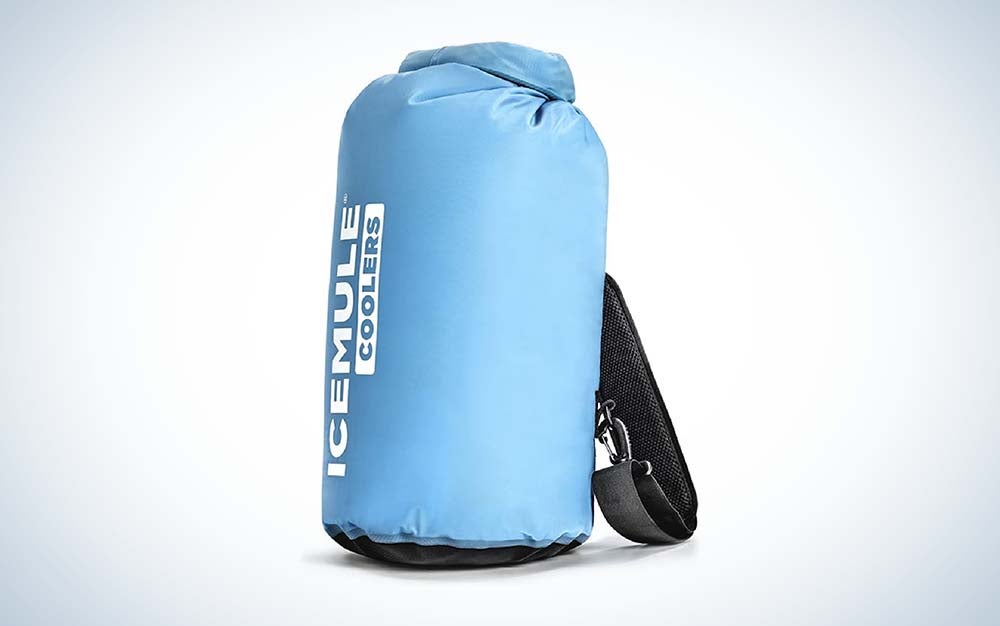blue IceMule Classic cooler bag