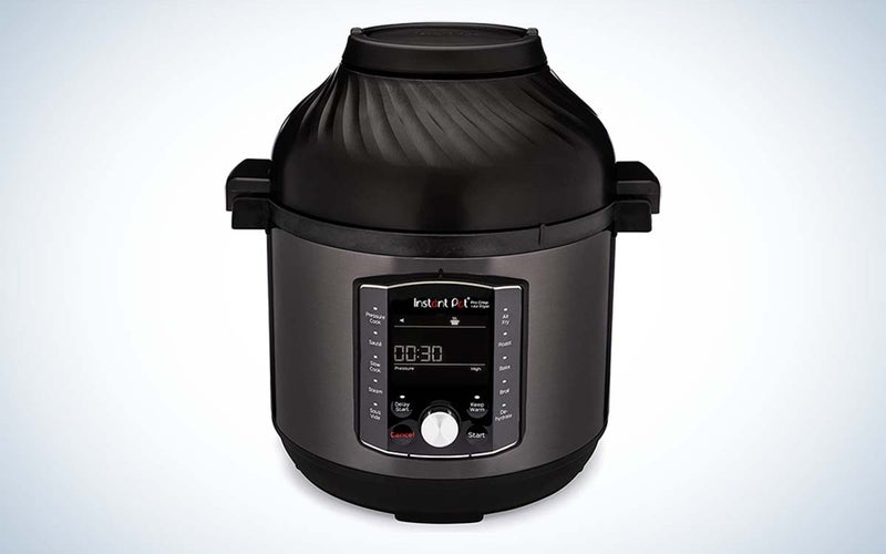 The Instant Pot Pro Crisp 11-in-1 Electric Pressure Cooker is the best air fryer combo.