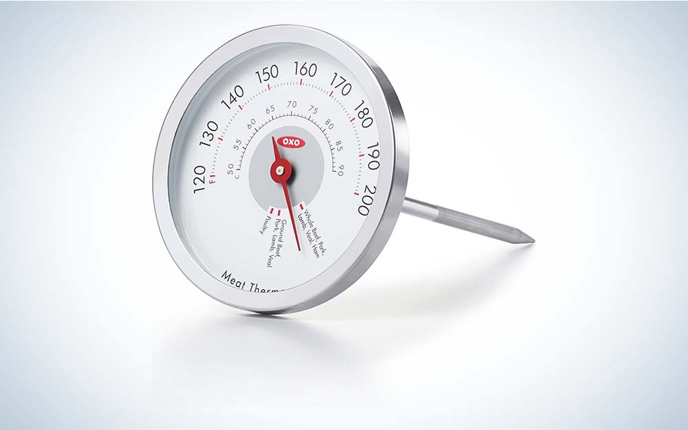 The OXO Good Grips Chef's Precision Thermometer is the best value.