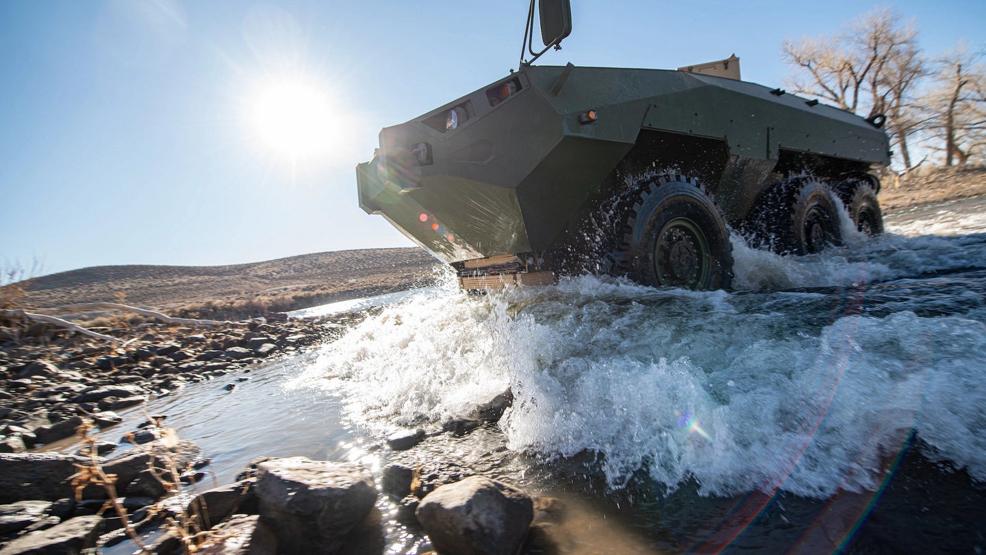 The Cottonmouth amphibious vehicle could carry Marines into future battles