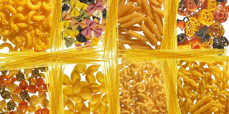 The explosion of pasta shapes was fueled by modern technology