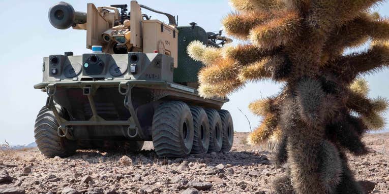 Autonomous war machines could make costly mistakes on future battlefields