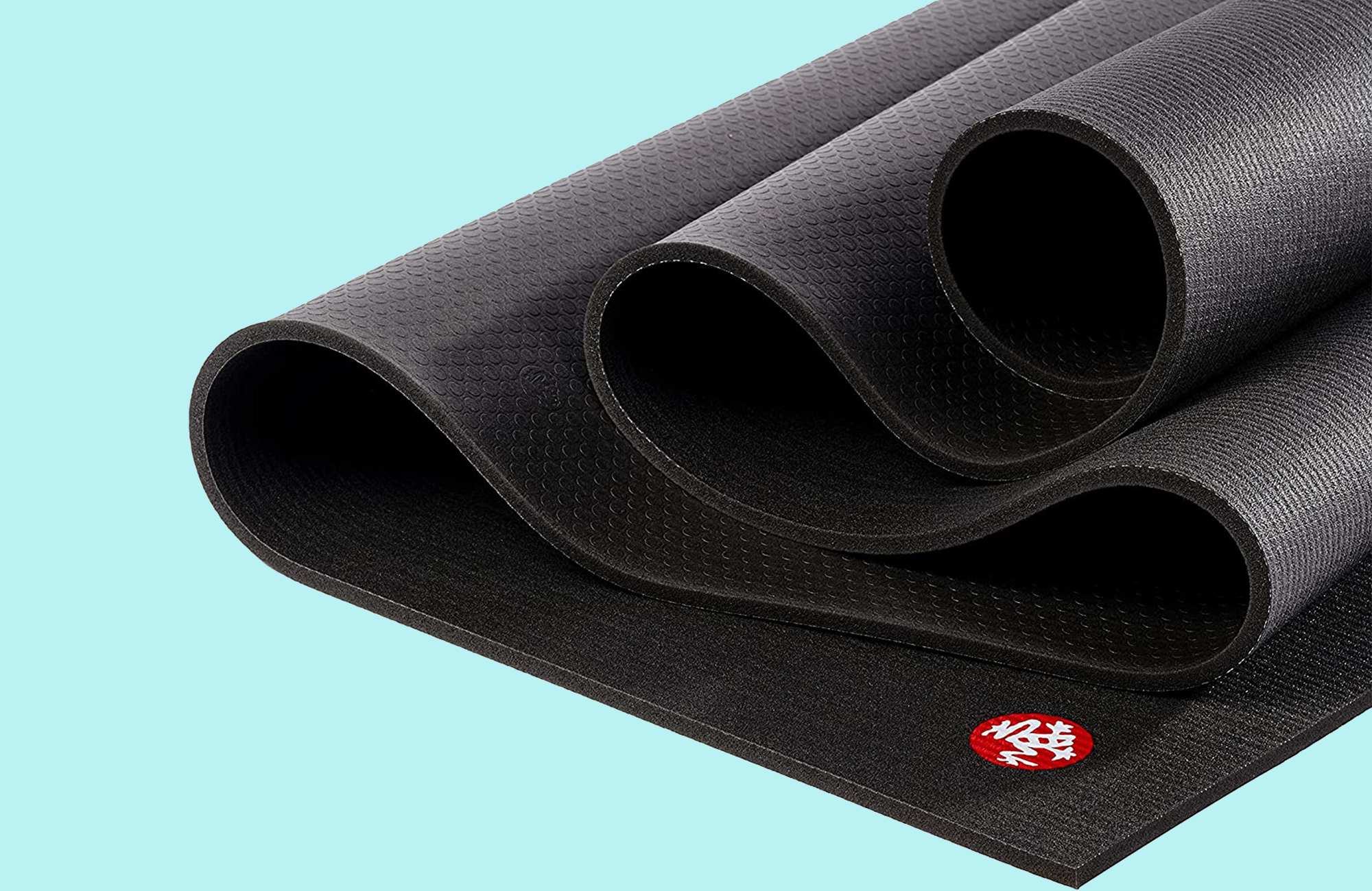 Basics 1/2-Inch Thick Yoga Mat 6 Piece Set 