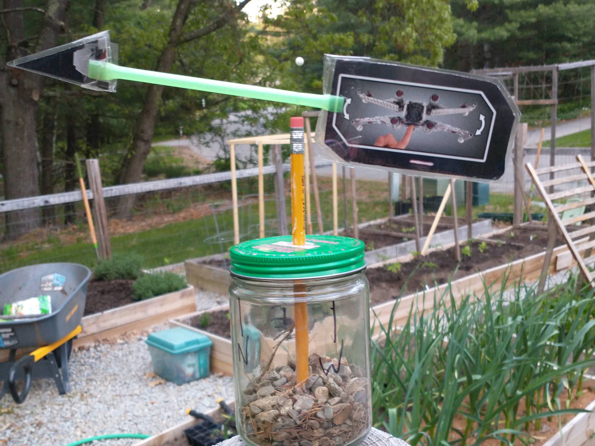 Make your own weather station with recycled materials