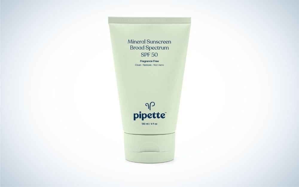 Pipette mineral sunscreen is the best sunscreen for face